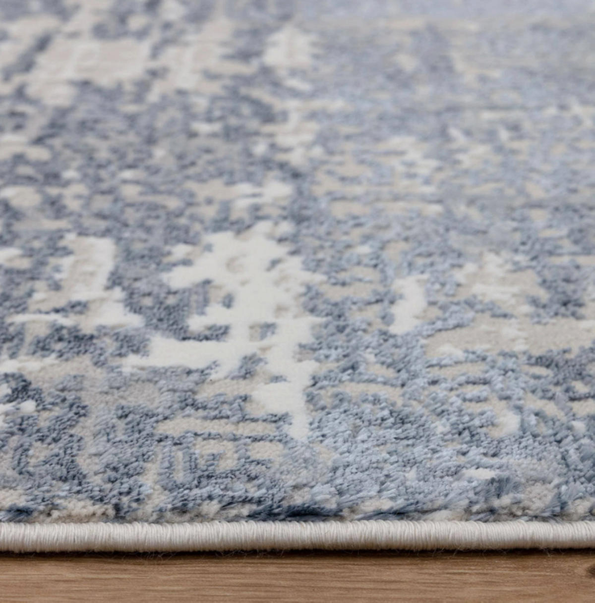 TEPPICH modern Flachgewebe SPHERE Blau 120 x 170 cm - Blau, Textil (120/170cm) - Novatrend