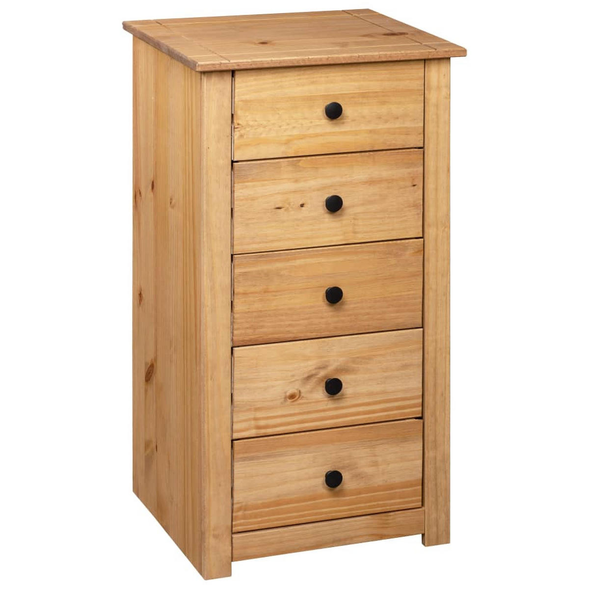 SIDEBOARD 46x40x89 cm Kiefernholz Panama - Braun, Holz (46/89/40cm) - furnicato