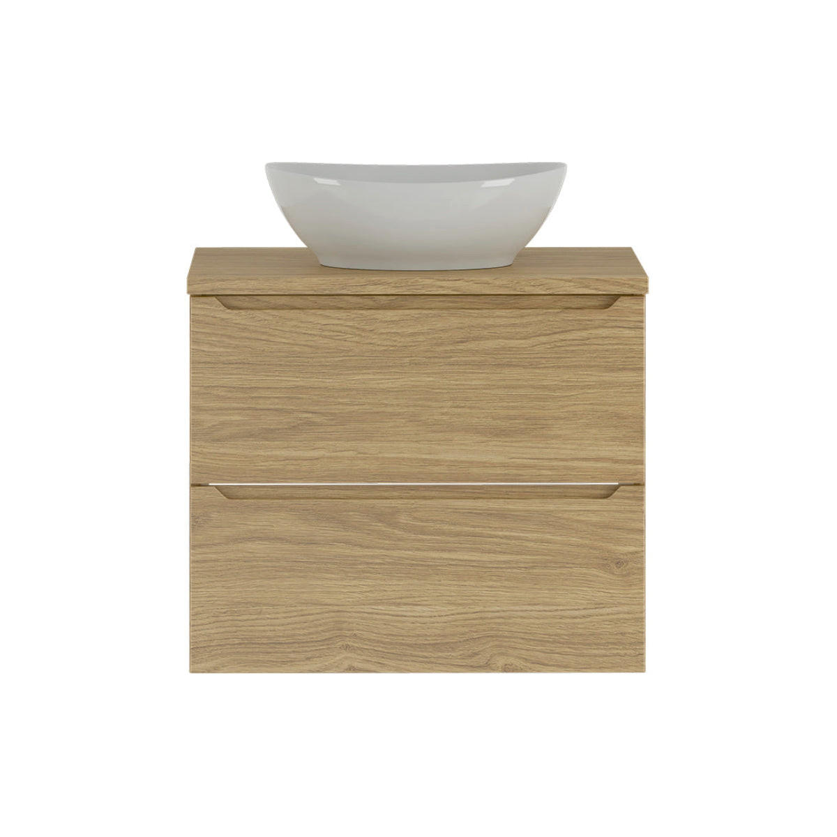 UMÝVADLO 60.6cm Viggo Drevo - hnedá, kompozitné drevo (60.6/52.2/46.5cm) - Petits-meubles