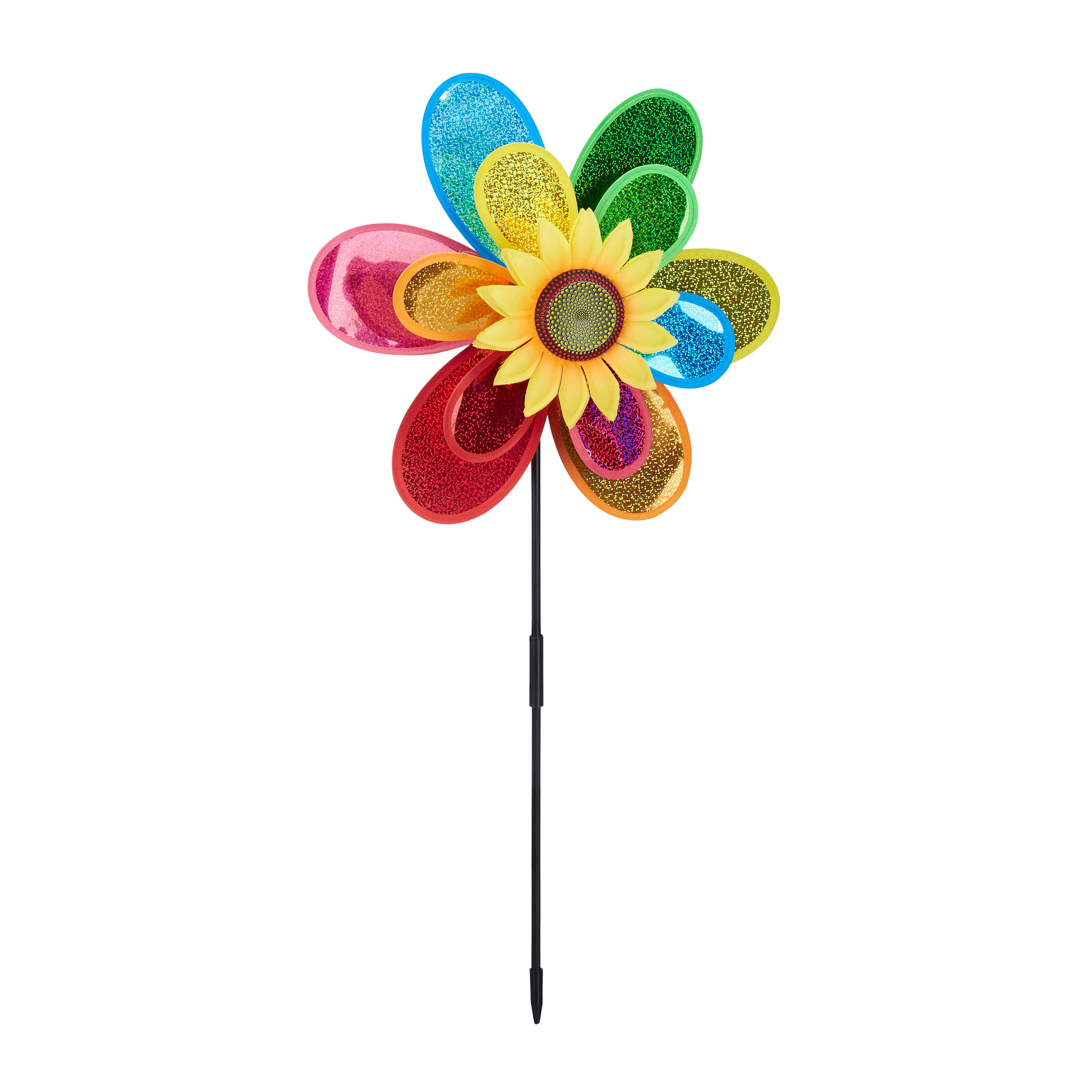 Relaxdays Windrad Mehrfarbig 37.5x74.5x14 cm