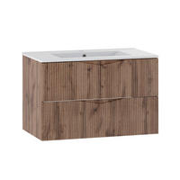 WASCHTISCH 80cm Tao Holz - Braun, Holzwerkstoff (80/50/45.8cm) - Petits-meubles