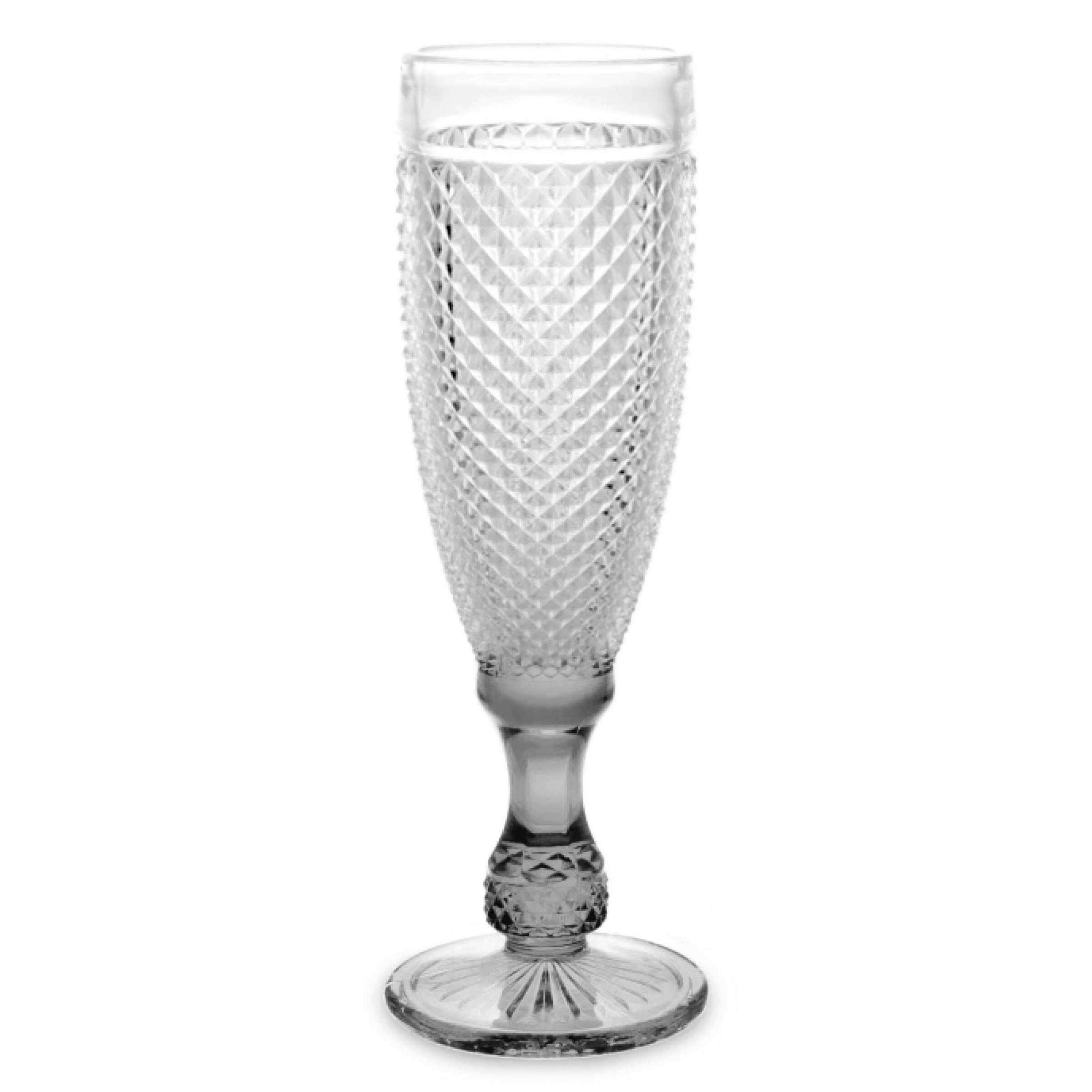 CHAMPAGNERGLAS 185 ml 6 Stück - Transparent, Glas (5.7L) - Vivalto