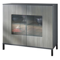 KOMMODE Grömitz Avola-Anthrazit - Anthrazit, Holzwerkstoff (92.5/83.5/35cm) - Vladon