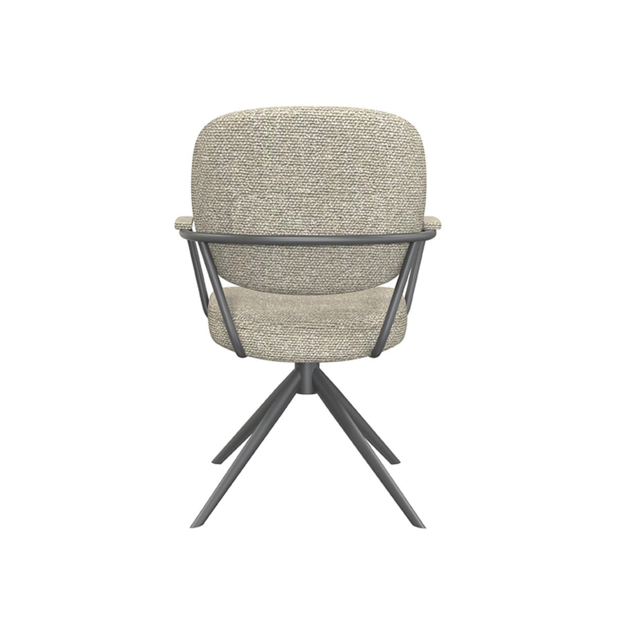 ESSZIMMERSTUHL Basel Beige 64/61/89 cm 2er-Set - Beige, Textil (61/89/64cm) - LABEL51