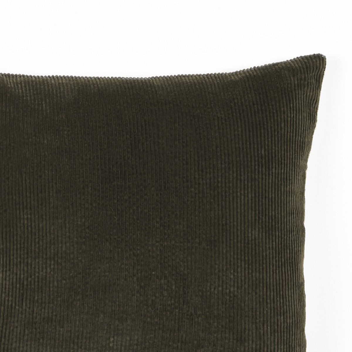 DEKOKISSEN Rippe Grün 15/45/45 cm - Grün, Textil (45/15cm) - LABEL51