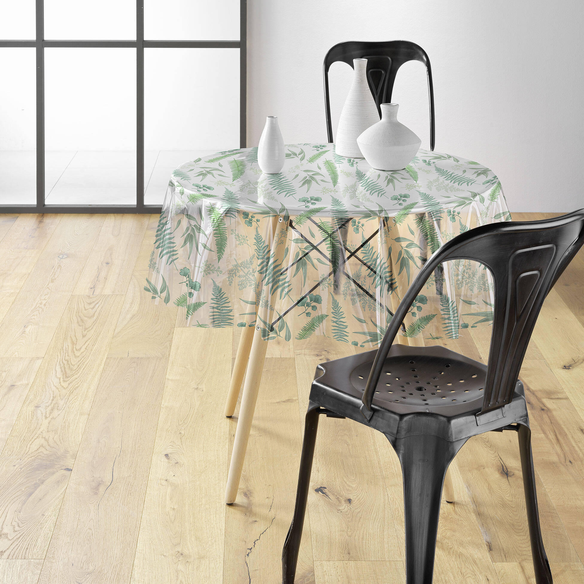 Thumbnail - Douceur d´intérieur Tischdecke, Grün, Kunststoff, 140x140 cm, Wohntextilien, Tischwäsche, Tischdecken