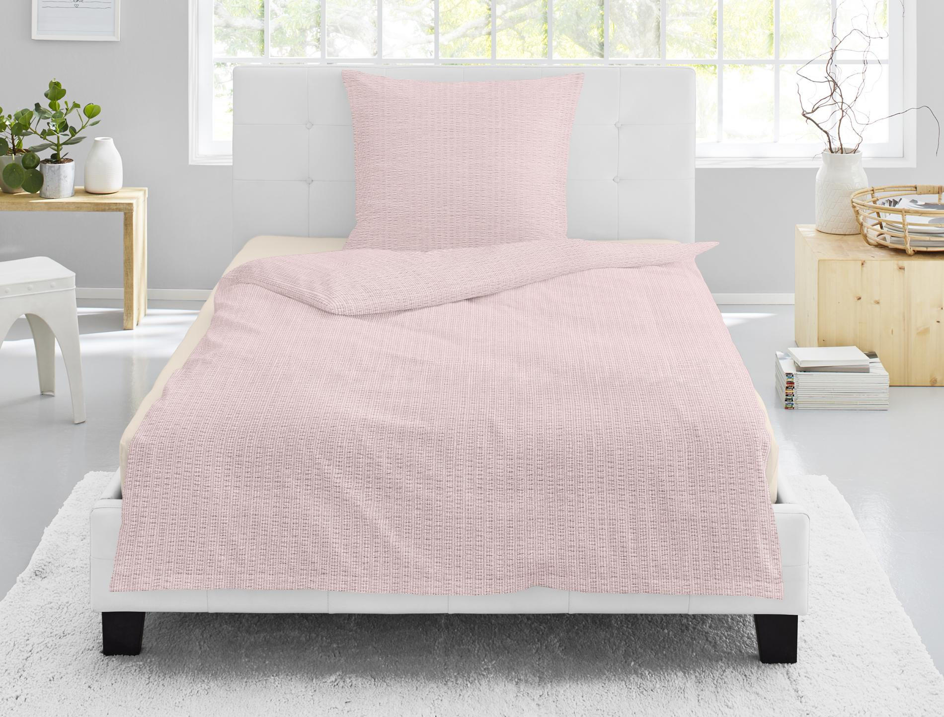 BETTWÄSCHE EASY 8361 - Rot, Textil (155/200cm) - Irisette