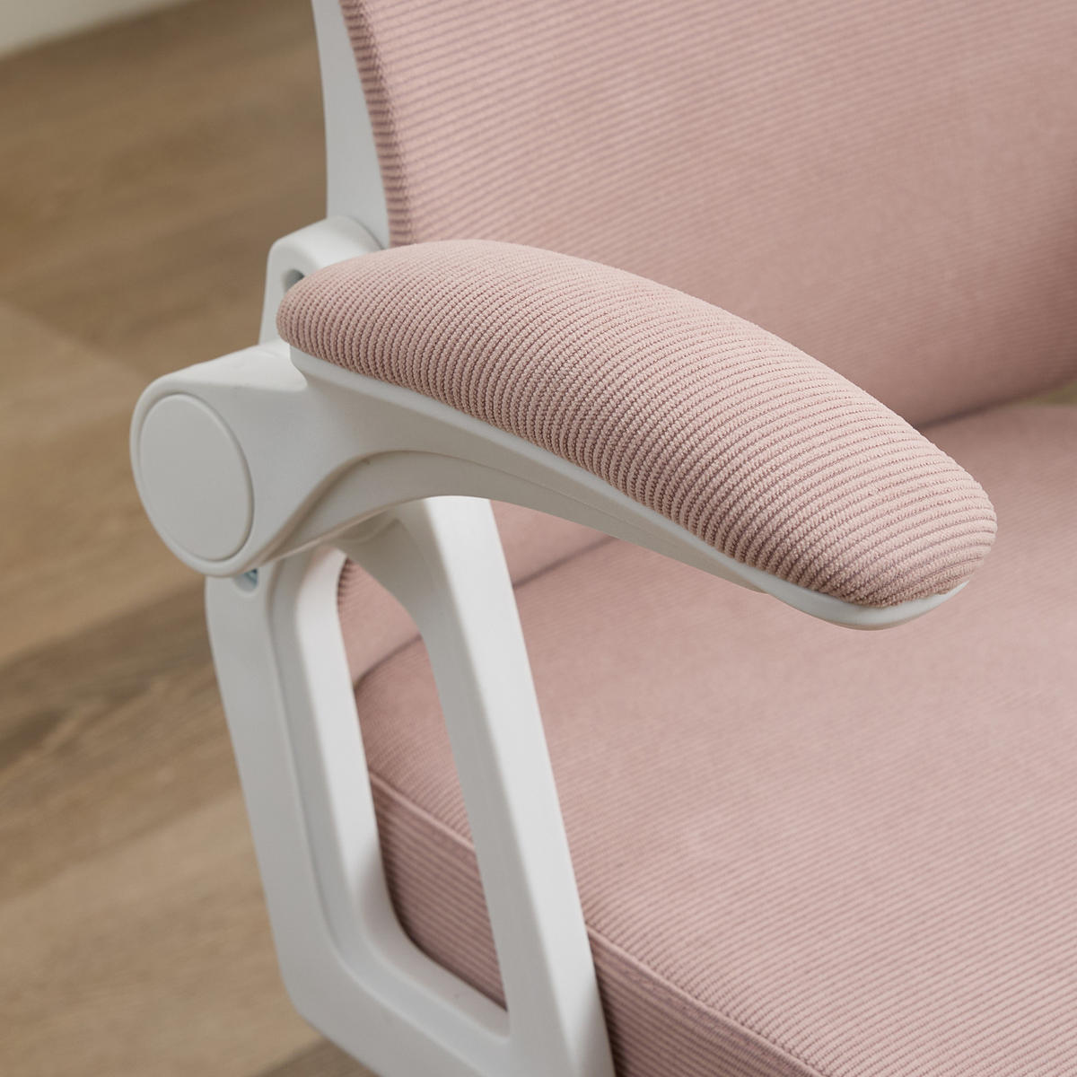 BÜROSTUHL Rosa 58/65/108 cm - Pink, Metall (58/108/65cm) - PANGIVO