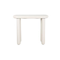 BEISTELLTISCH Cadiz Medium - Weiß - 78/36/68 cm - Weiß, Metall (78/36/68cm) - Leitmotiv