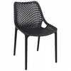 STUHL Schwarz 50x82x60cm - Schwarz, Kunststoff (50/82/60cm) - AlterEgo
