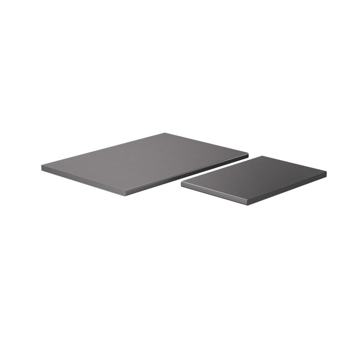KUCHYŇSKÁ PRACOVNÍ DESKA R-Line, Platina, 27 cm - platinová, kompozitní dřevo (27/2.8/60cm) - Vicco