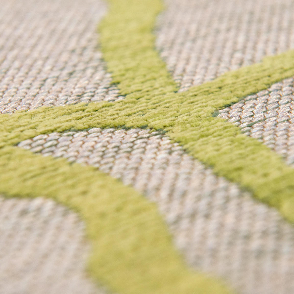 TEPPICH Republic Green Mad Men 240/240 cm - Grün, Textil (240/240cm) - Louis De Poortere