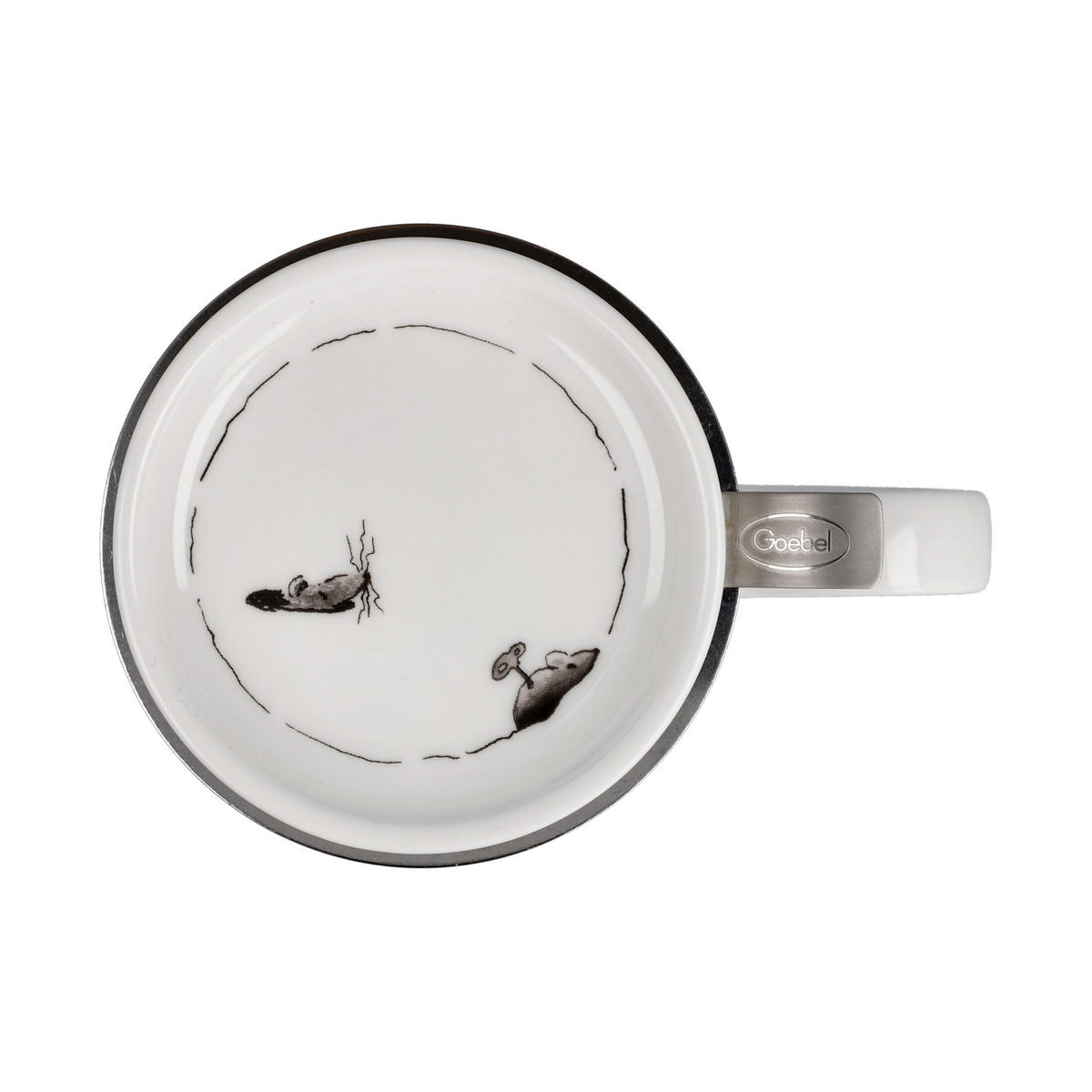 TEETASSE Peter Schnellhardt - Mittagspause, Fine Bone China, Bunt, 450 ml - Multicolor, Keramik (0.45L) - Goebel