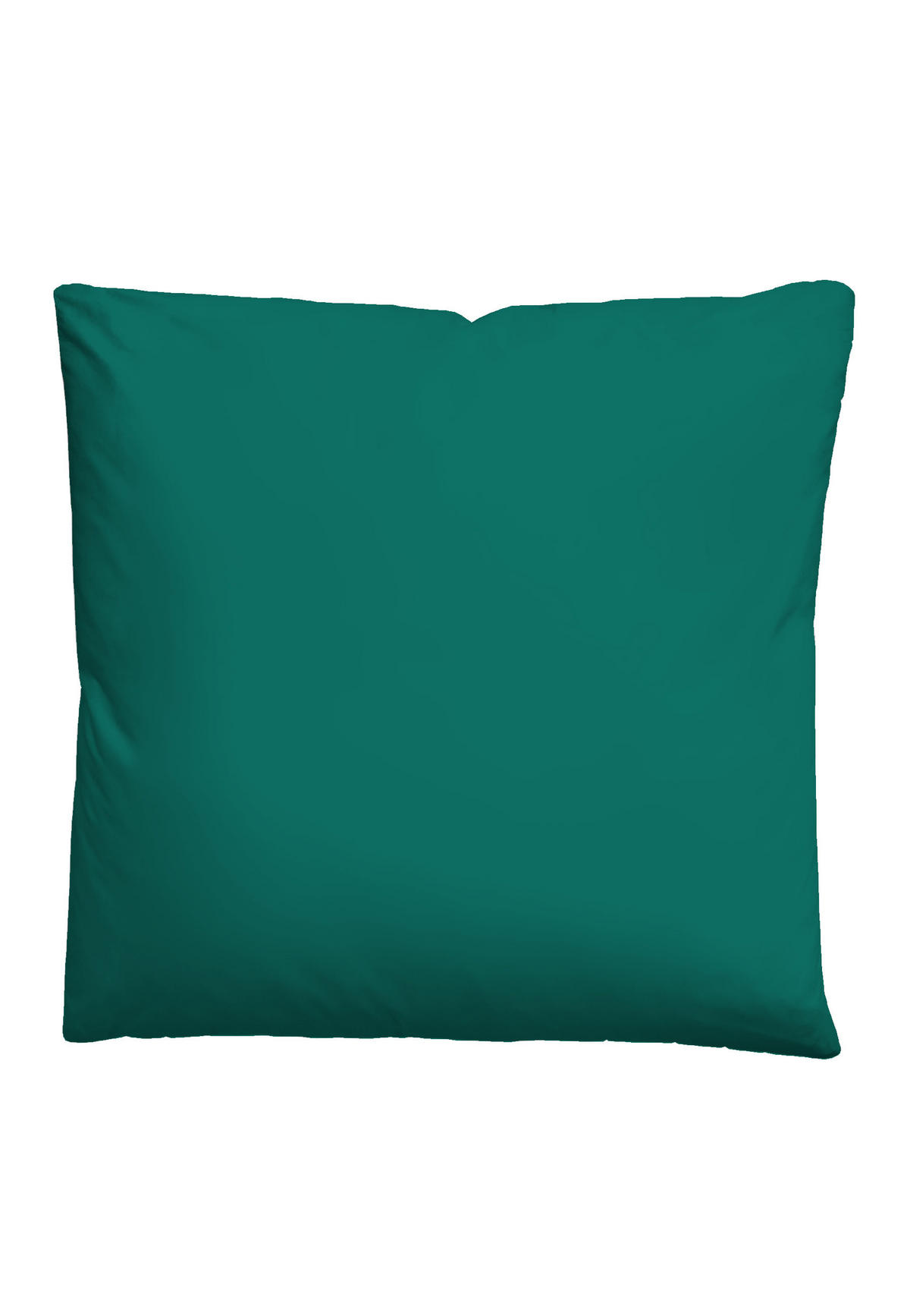 BETTWÄSCHE-GARNITUR Satin Jungle gletscher, 135x200 cm + 80x80 cm - Hellblau, Textil (135/200cm) - Castell