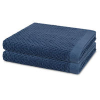 DUSCHTUCH Harmony 2er-Set - Blau, Textil (70/140cm) - Ross