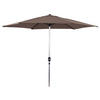 SONNENSCHIRM sol Braun - Braun, Metall (300/300cm) - Habitat Garten
