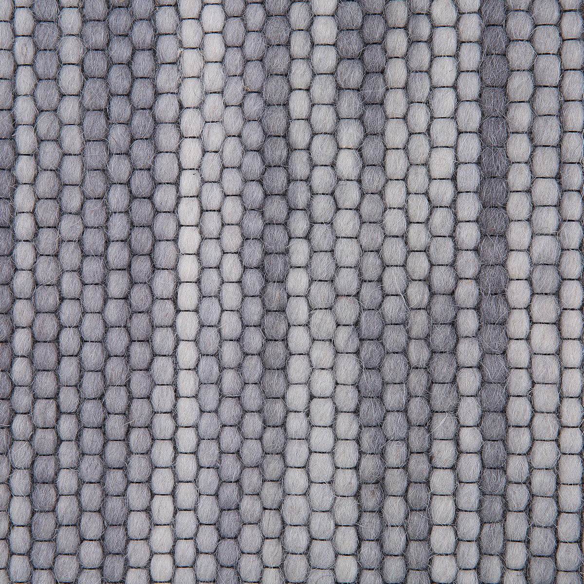 KURZFLOR-TEPPICH Kapakli 230/160 cm - Grau, Textil (160/230cm) - Beliani