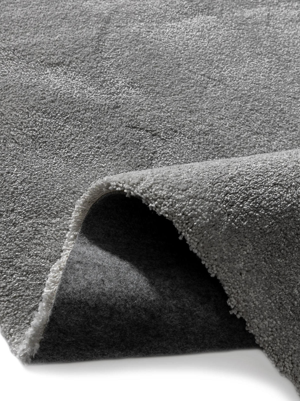 PRALNA kosmata preproga Melvin svetlo siva 140x200 cm - svetlo siva, umetna masa (140/200cm) - benuta Nest