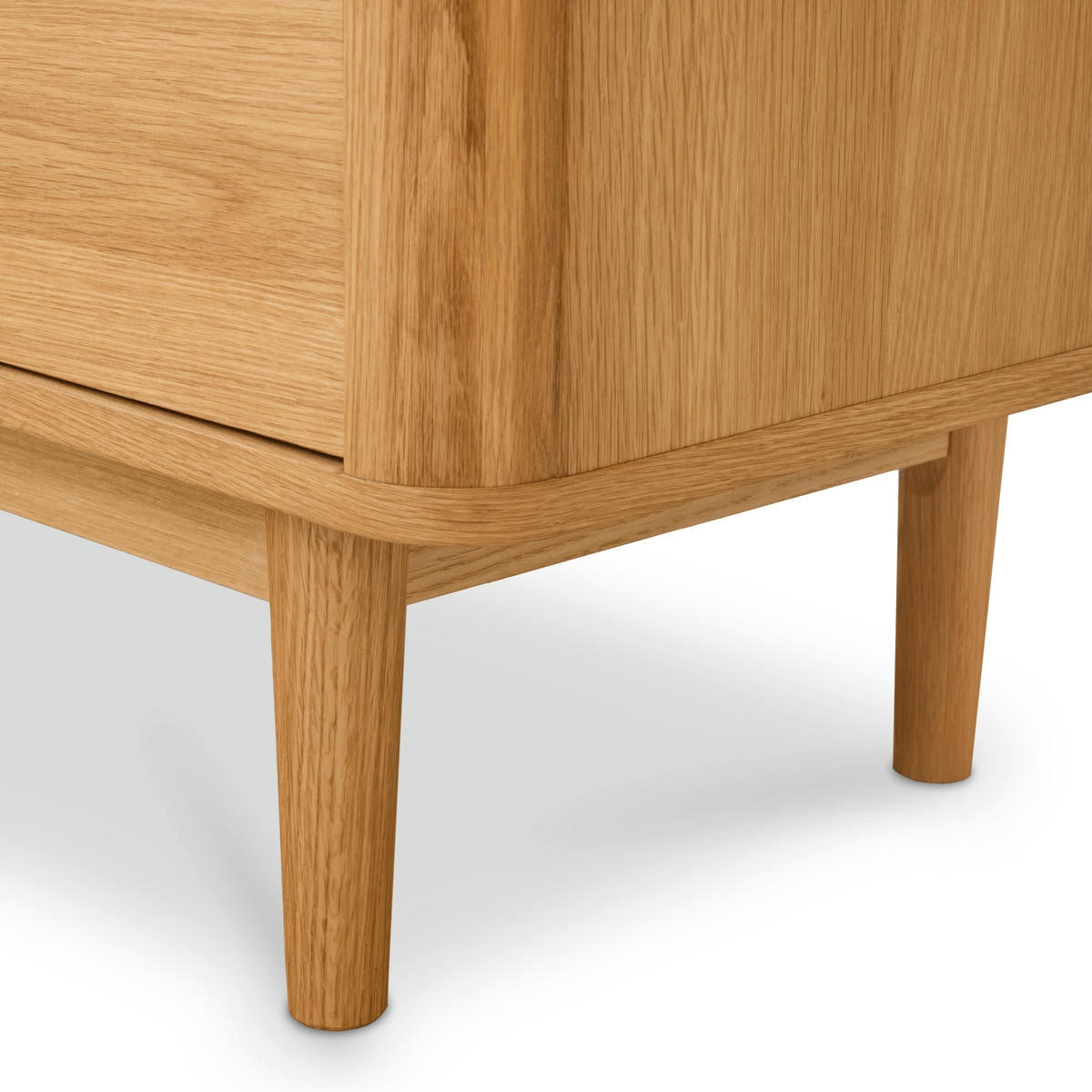HIGHBOARD Eiche massiv - Eichefarben/Braun, Holz/Holzwerkstoff (123/146/45cm) - Furnhouse