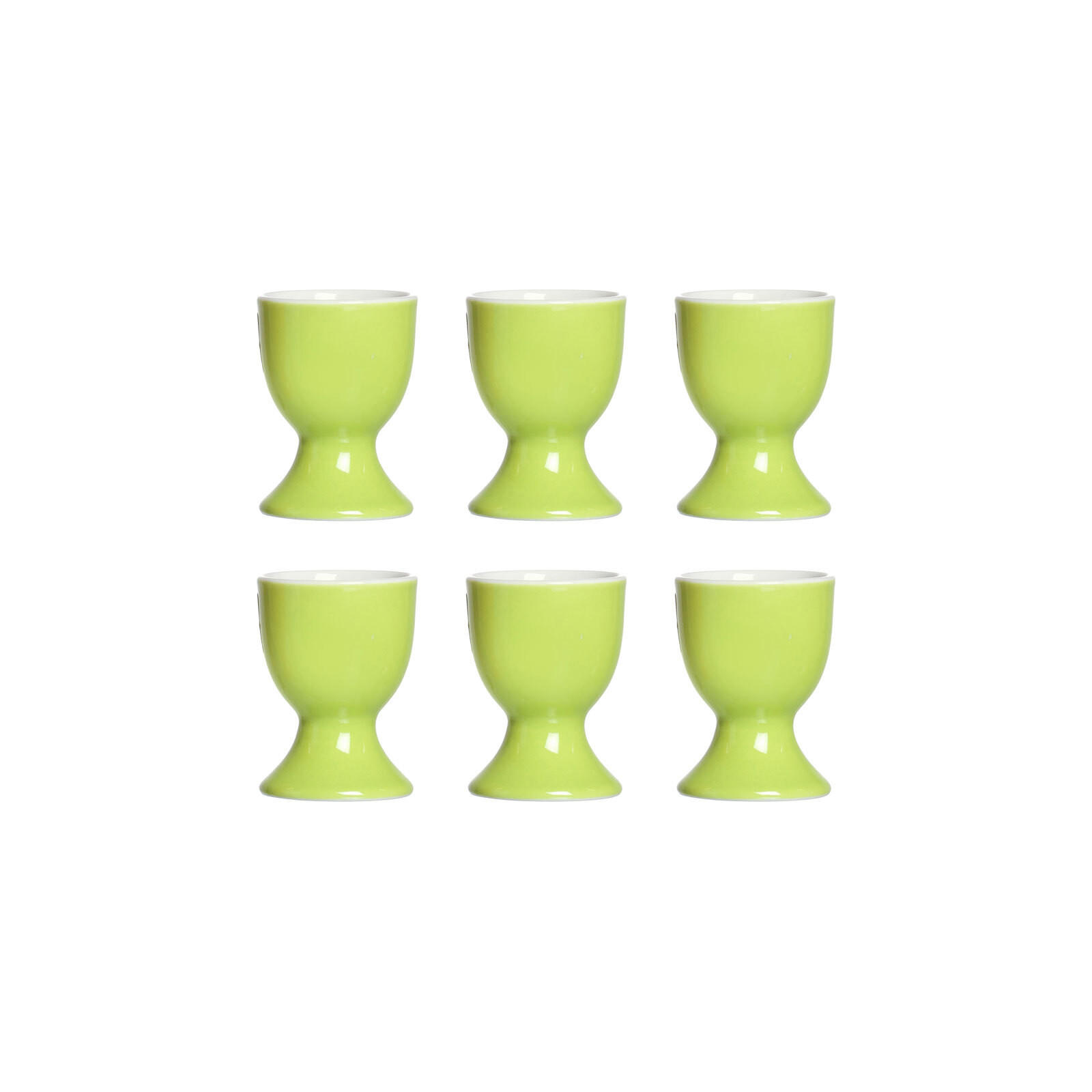 EIERBECHER Doppio Grün ø 5 cm 6er Set - Grün, Keramik (5/6/5cm) - Ritzenhoff Breker