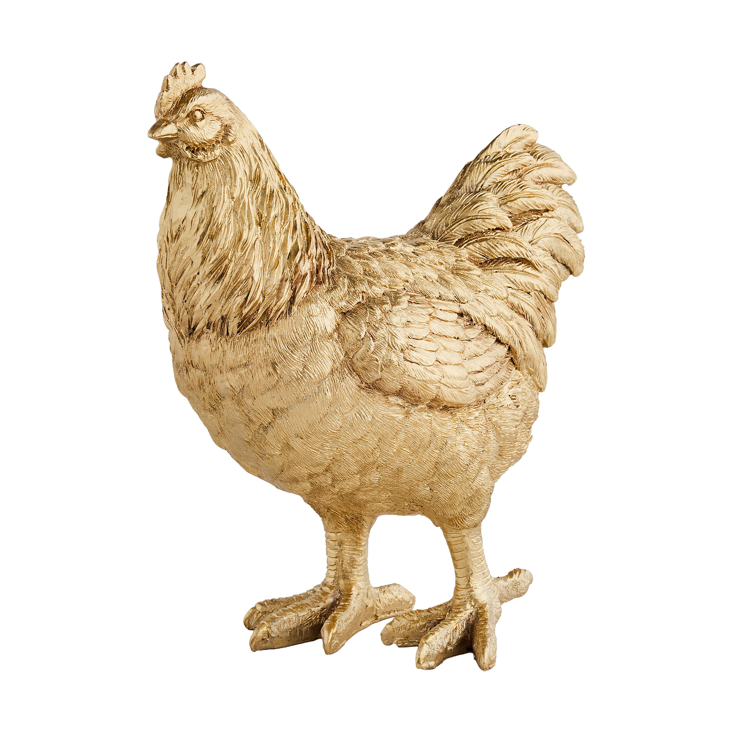 DEKOFIGUR Peepsie - Goldfarben, Kunststoff (11.5/22/20cm) - home&you