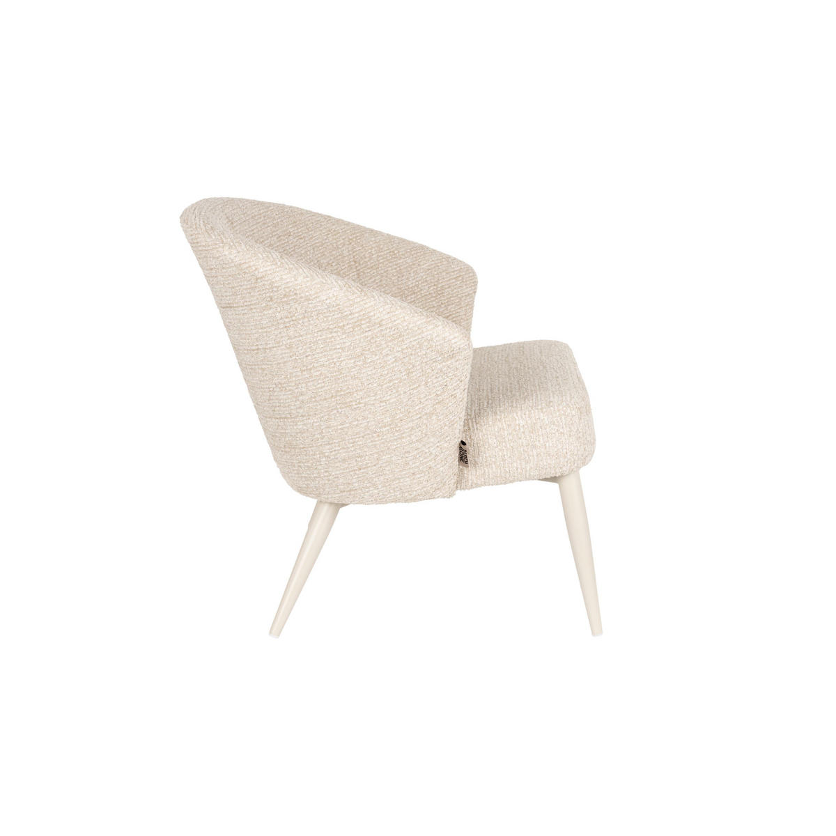 SESSEL Georgia Beige - Beige, Kunststoff (77/71/73.5cm) - Dutchbone