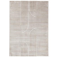 TEPPICH modern Flachgewebe CHIKA Braun 160 x 230 cm - Braun, Textil (160/230cm) - Novatrend