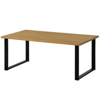 COUCHTISCH Wildeiche 120x65x45 natur geölt LINDAU #02 - Braun, Holz (120/65/45cm) - Massivmoebel24
