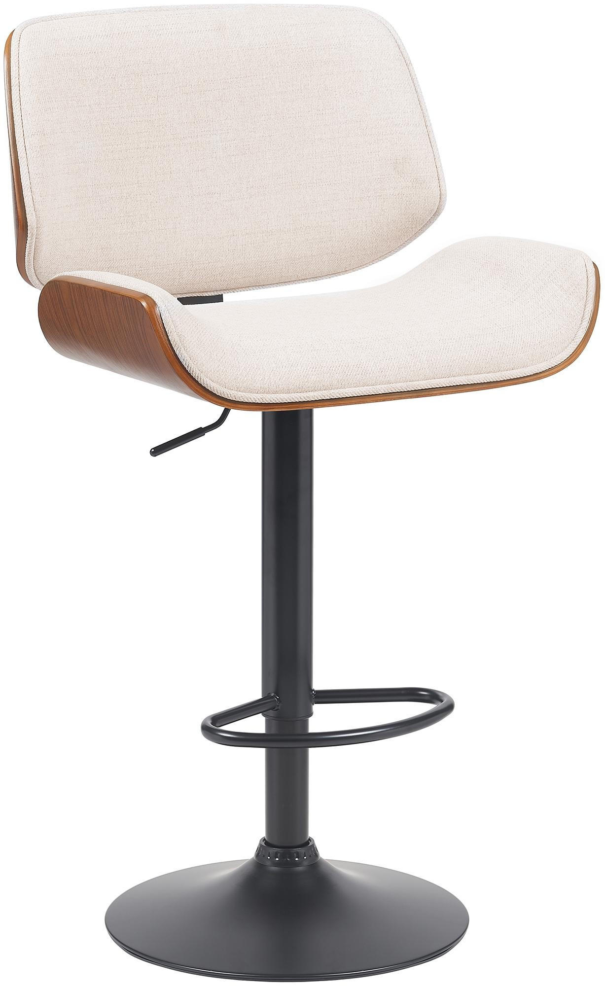 furnicato Barhocker Creme 55x93x51 cm