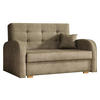 SCHLAFSOFA Viva Gold II - Beige/Braun, Holz/Textil (133/85/98cm) - MIRJAN24