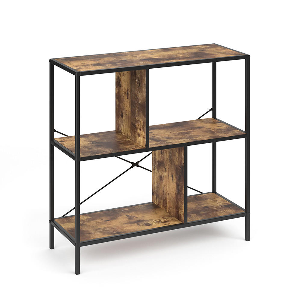 RAUMTEILER Fyrk Antikholz 80 x 79 cm - Eichefarben, Holzwerkstoff (80/79/30cm) - Vicco