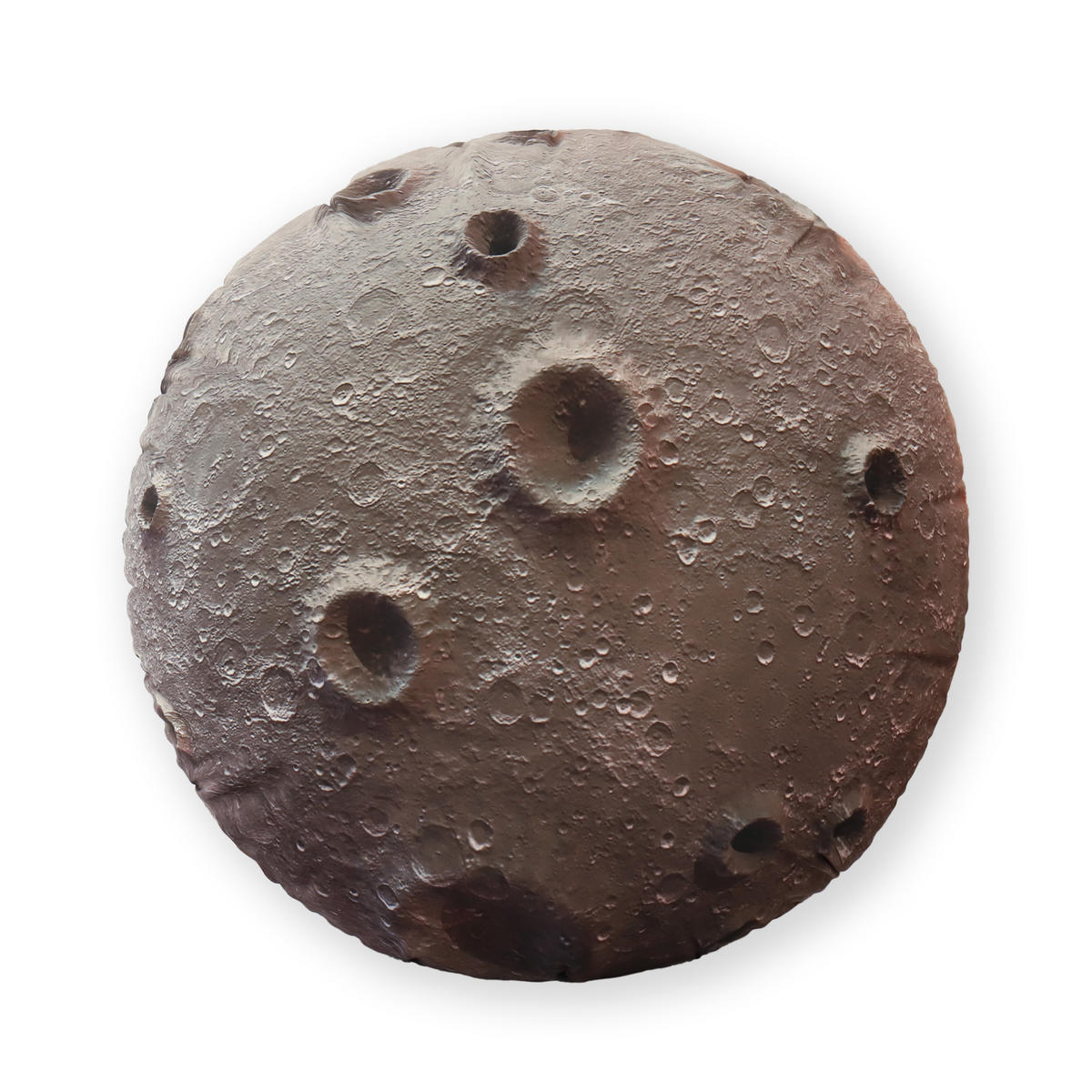 KISSEN Planet Universum Mond 41cm - Grau, Textil (41/6cm) - Vercart