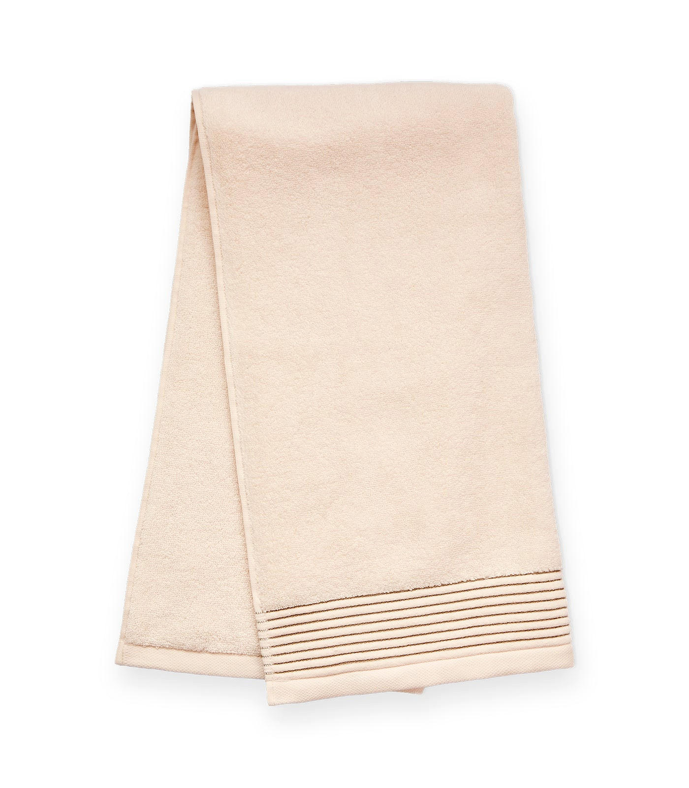 BADETUCH Serene Bliss, 100x150cm, Baumwolle, Dunkelbeige - Champagner, Textil (70/140cm) - SOWL