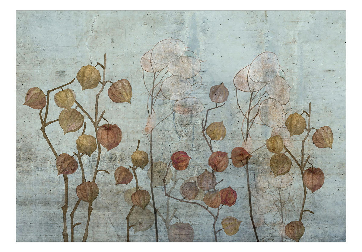 SELBSTKLEBENDE FOTOTAPETE Grau 98/70 cm - Braun/Grau, Kunststoff/Textil (98/1cm) - KUNSTLOFT