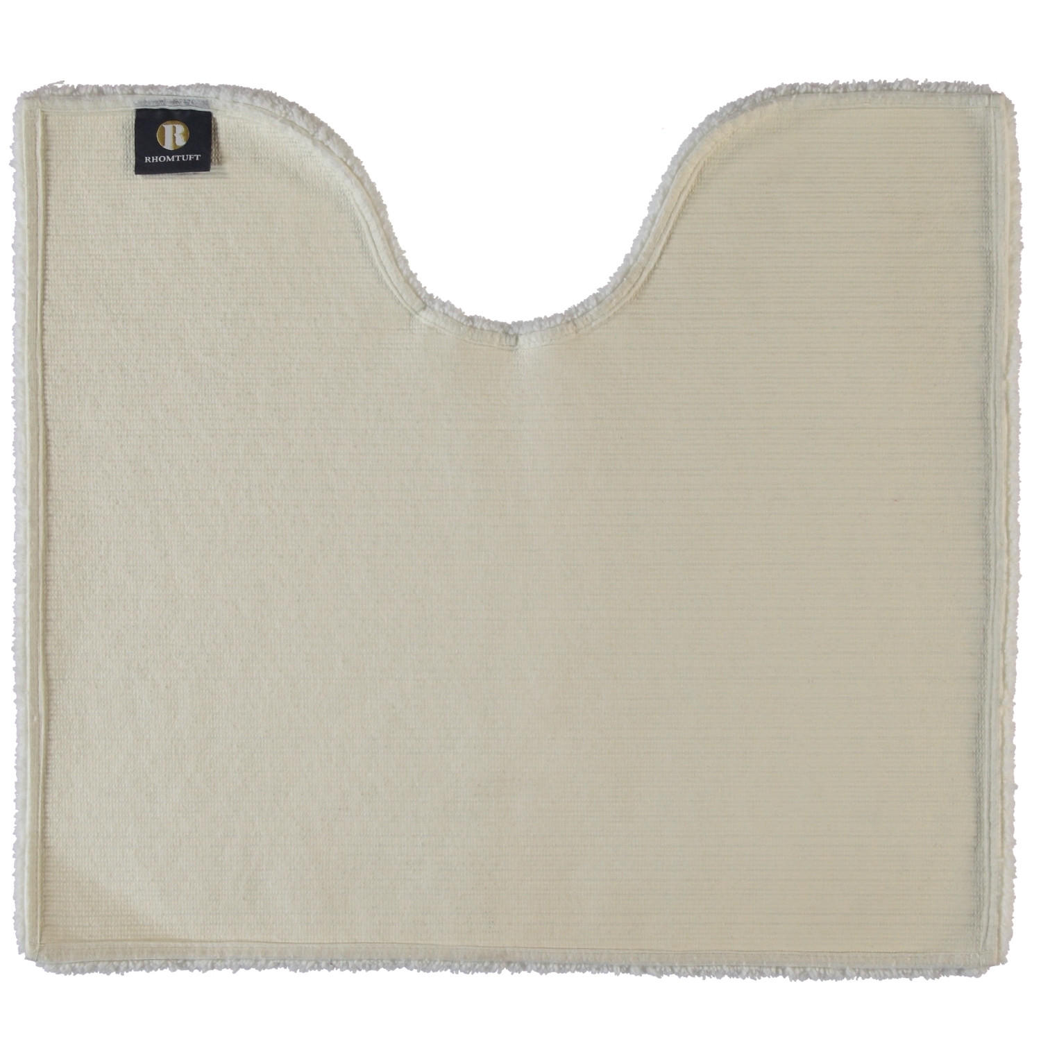 BADTEPPICHE SQUARE WEISS - 01 - Weiß, Textil (55/60cm) - Rhomtuft