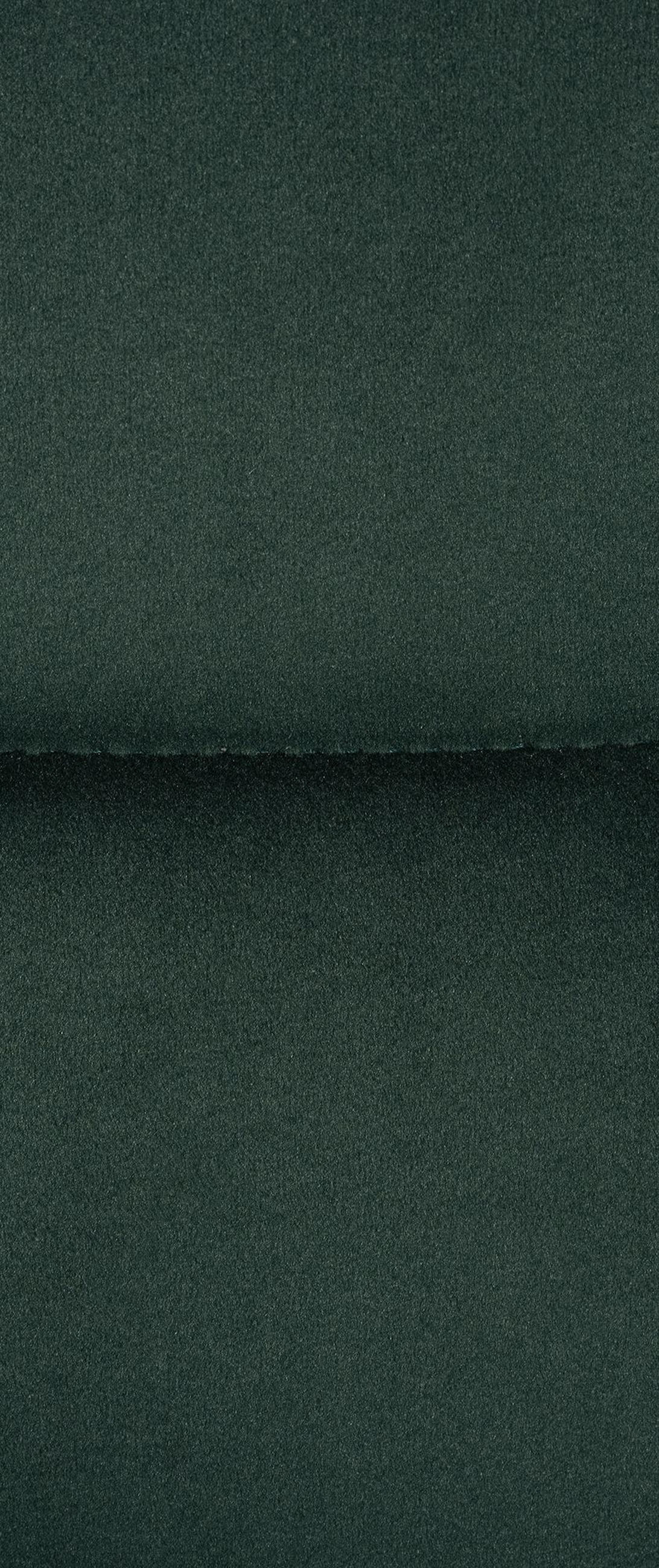 BARHOCKER Lausanne Samt schwarz dunkelgrün - Schwarz/Grün, Textil/Metall (60/113/56cm) - TPFLiving