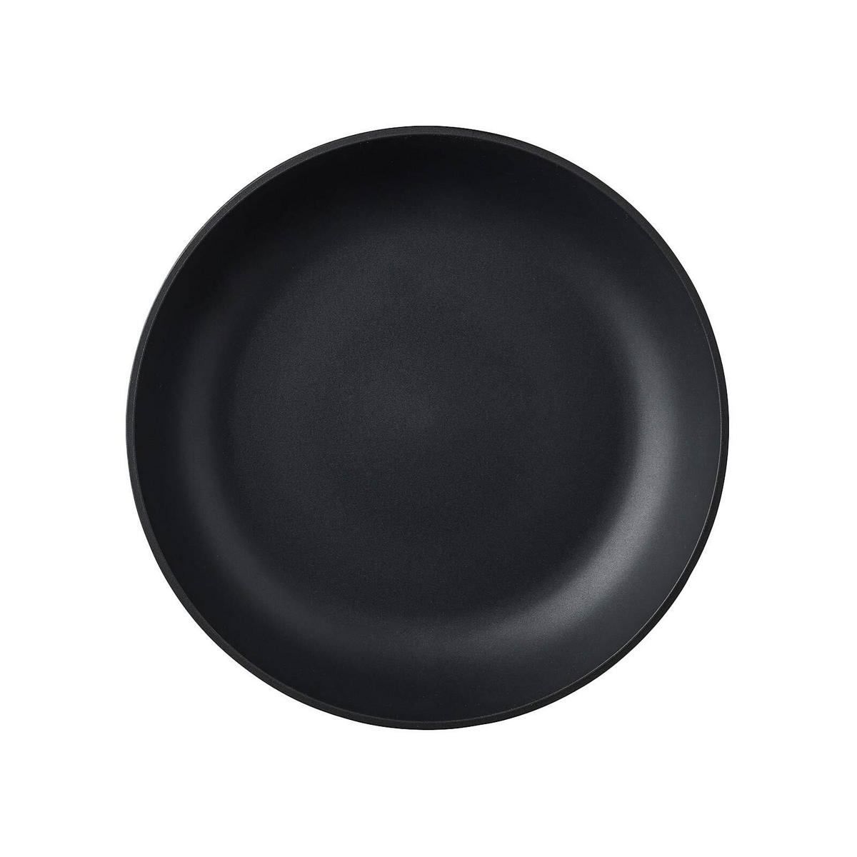 SUPPENTELLER Silueta Nordic Black ø 21 cm - Schwarz, Kunststoff (21cm) - Mepal