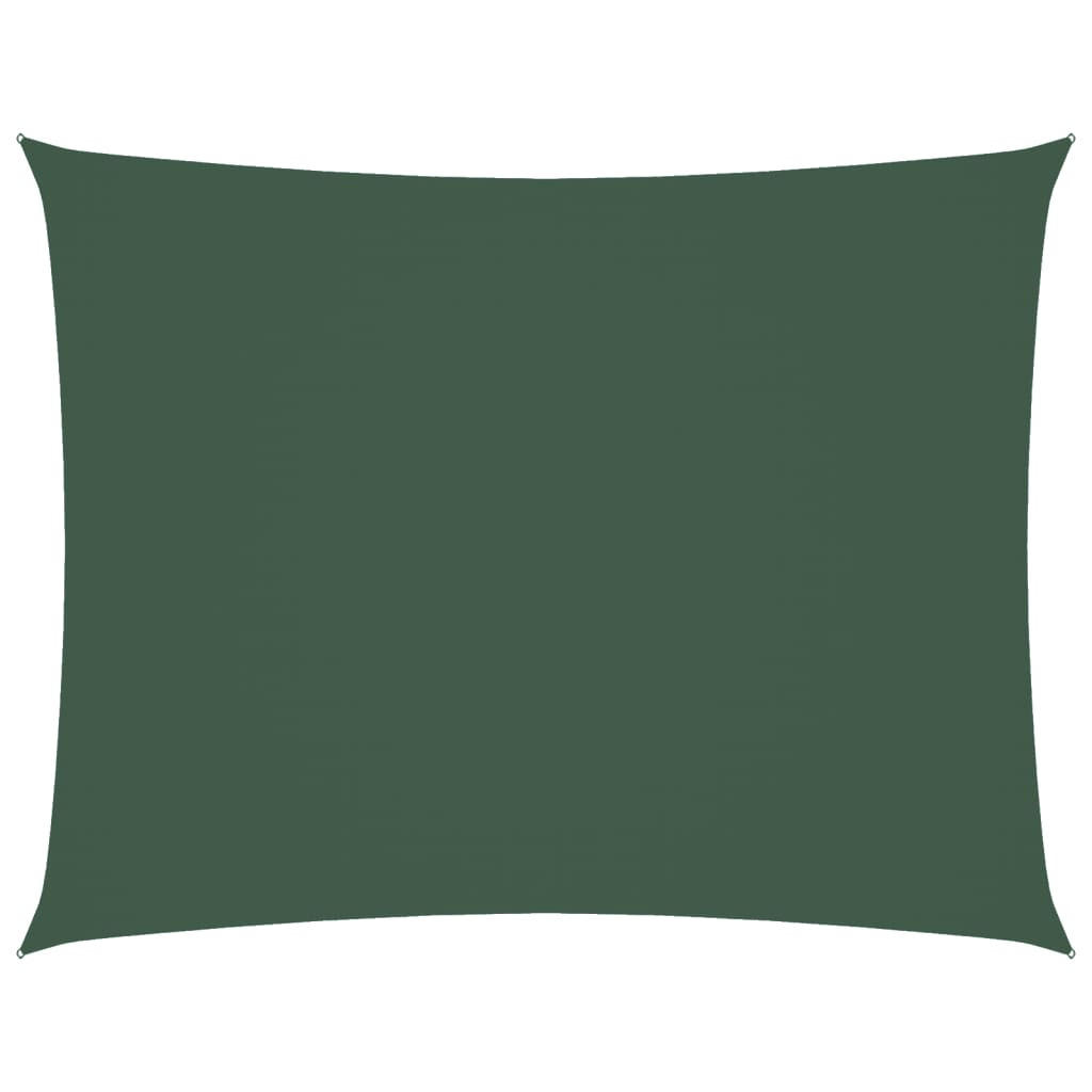 SONNENSEGEL Oxford-Gewebe Rechteckig 3x4 m Dunkelgrün - Grün, Textil (400/300cm) - furnicato