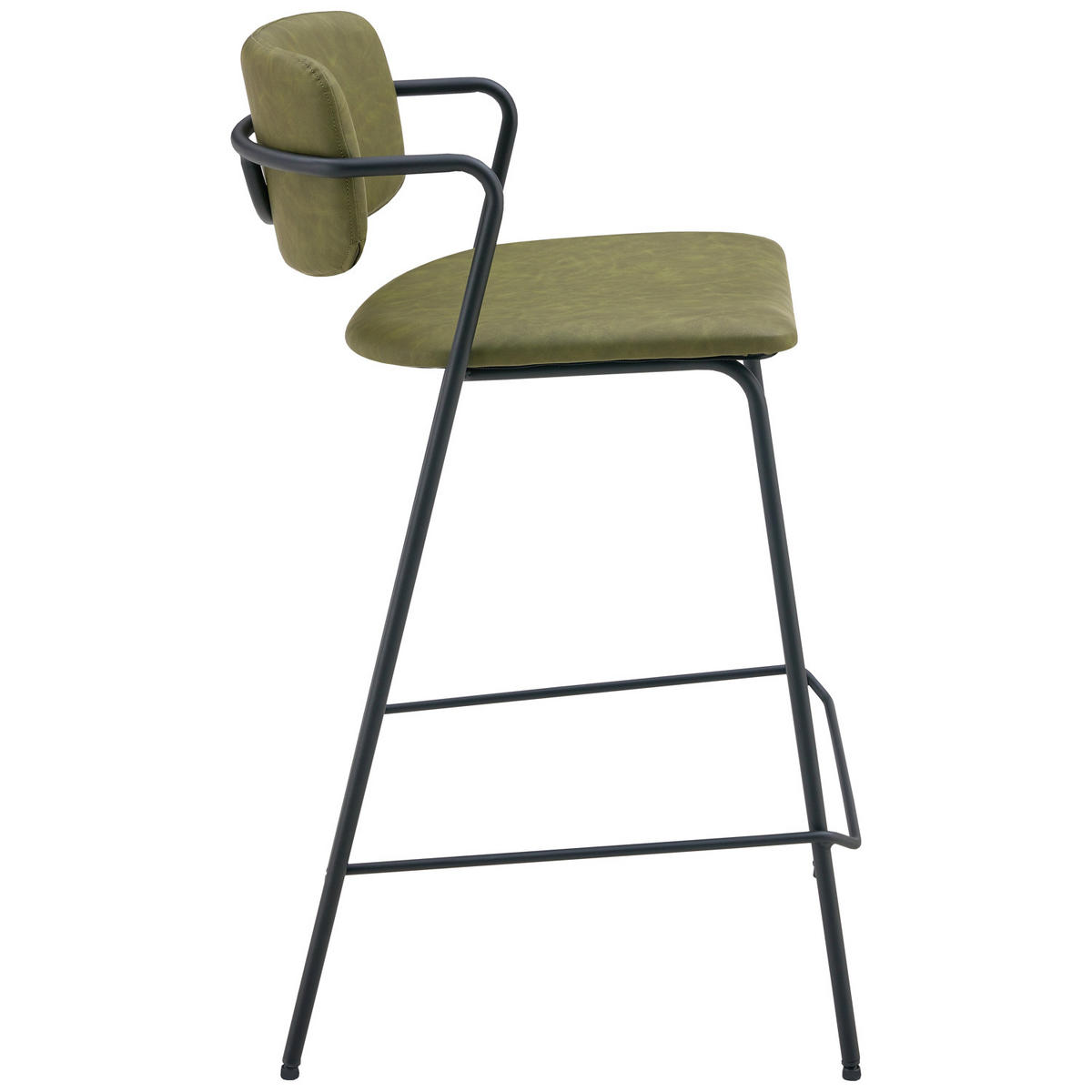 BARHOCKER LÉON Grün 2er-Set - Grün, Kunststoff (48/88/55cm) - Happy Garden