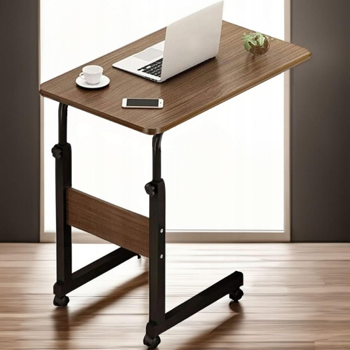 COMPUTERTISCH, braun 60/40/68-83 cm - Braun, Holzwerkstoff (60/40/83cm) - Rebiko
