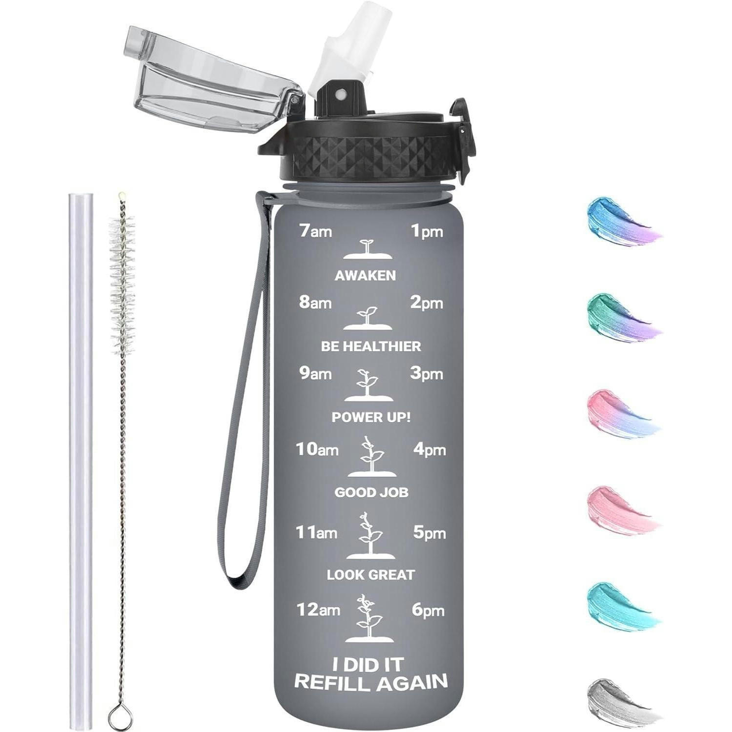 XXXLutz Trinkflasche Grau 6.5x23.5 cm