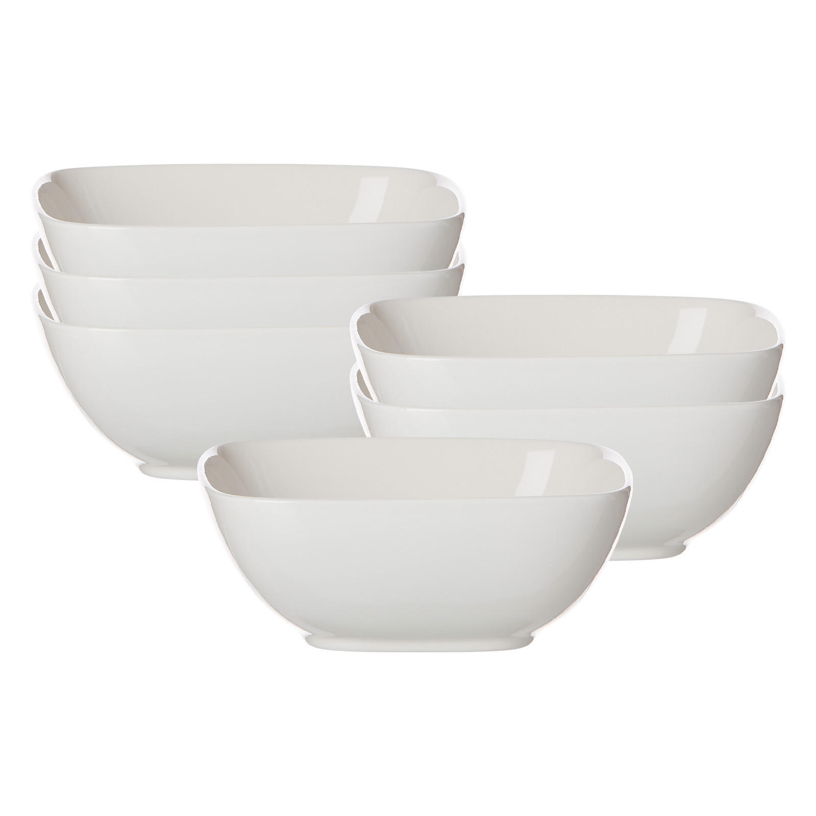 BEILAGENSCHALEN Arena weiß ø 16 cm 6er Set - Weiß, Keramik (16cm) - Ritzenhoff Breker