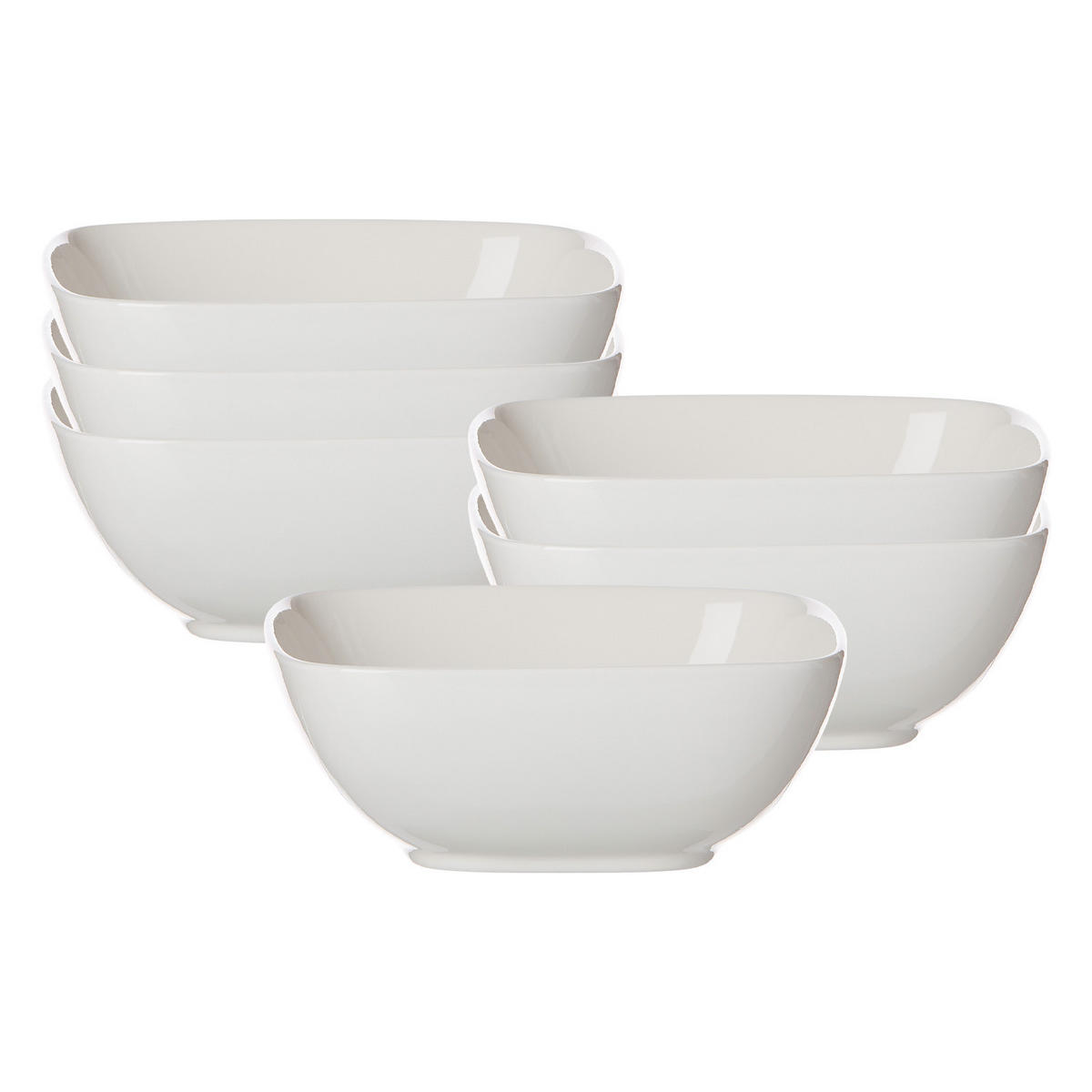 BEILAGENSCHALEN Arena weiß ø 16 cm 6er Set - Weiß, Keramik (16cm) - Ritzenhoff Breker