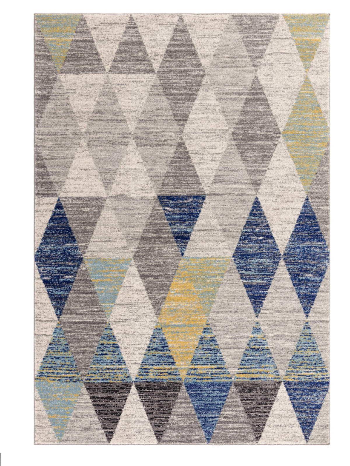 TEPPICH modern Flachgewebe CLONY Blau 160 x 230 cm - Blau, Textil (160/230cm) - Novatrend
