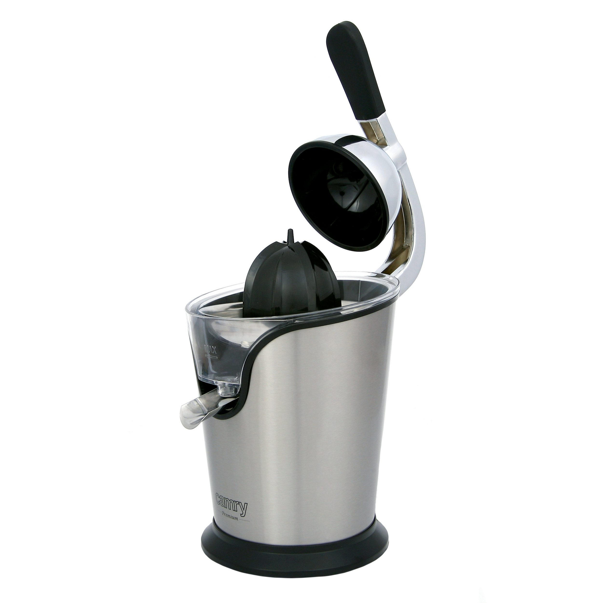 camry Zitruspresse, Silber 27x32x19.5 cm