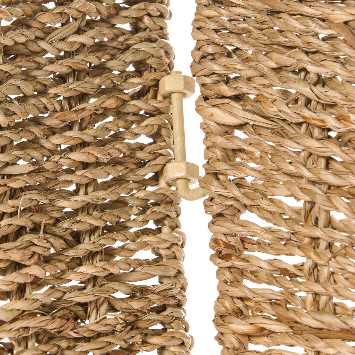 WEIHNACHTSBAUMKRAGEN 28 cm Naturfarben Mistel - Naturfarben, Naturmaterialien (28cm) - Beliani