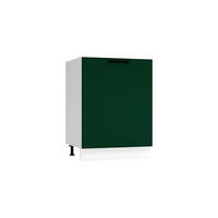 SPÜLENUNTERSCHRANK D60ZL S/1 - Morvex - Robust & langlebig, mit 1 Schublade - Dunkelgrün, Holz/Metall (60/82/52.4cm) - ROYAL24_MARKT
