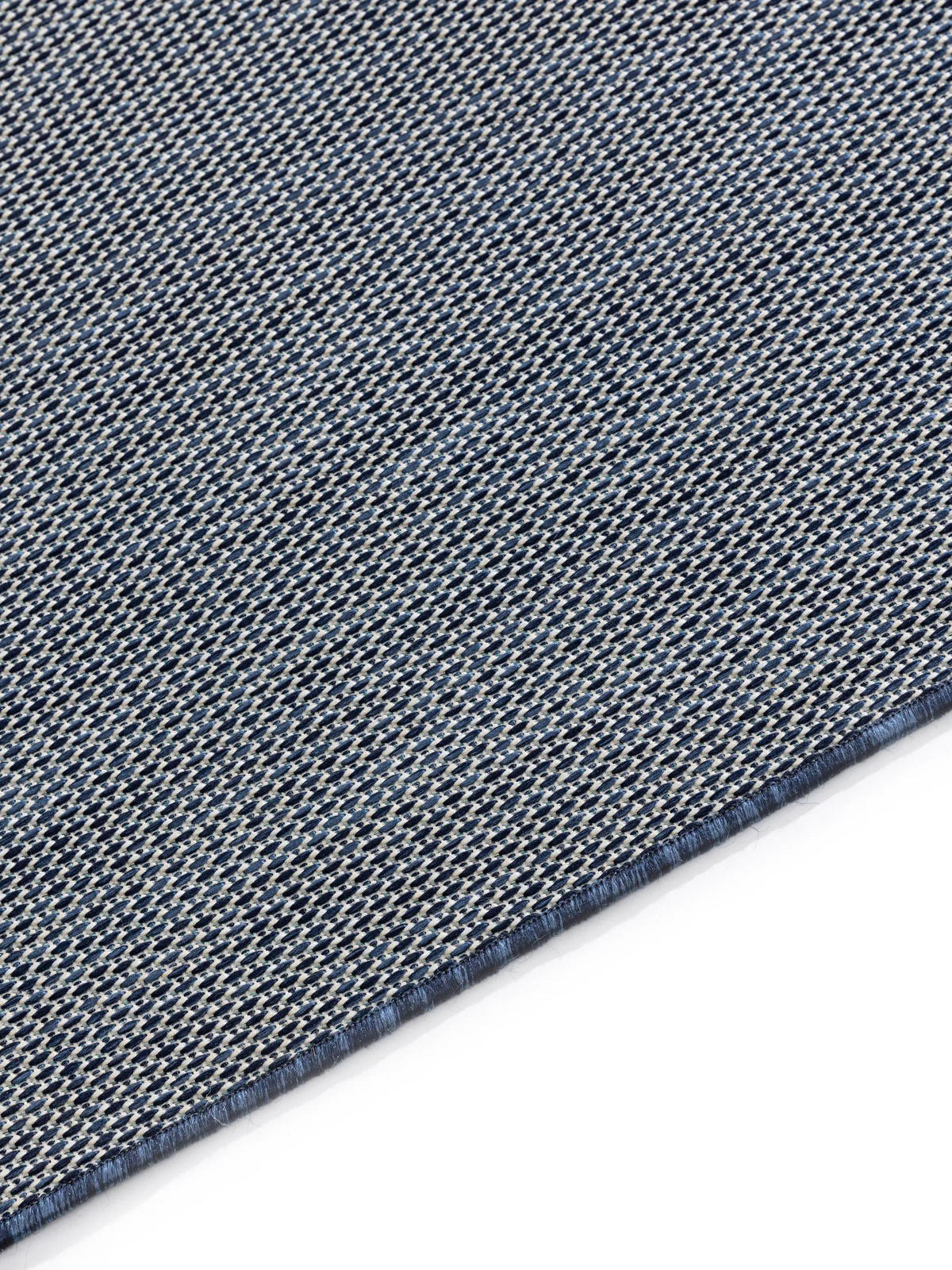 VNITŘNÍ a venkovní koberec Lou Modrá 120x170 cm - modrá, plast/umělá hmota (120/170cm) - benuta