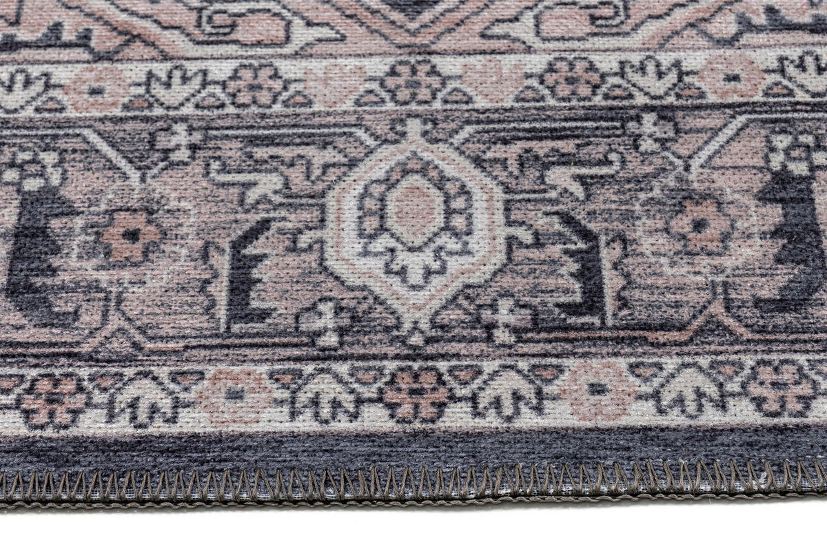 TEPPICH DUBAI dunkelblau orientalisch 150/210 cm - Dunkelblau, Textil (150/210cm) - Tapiso