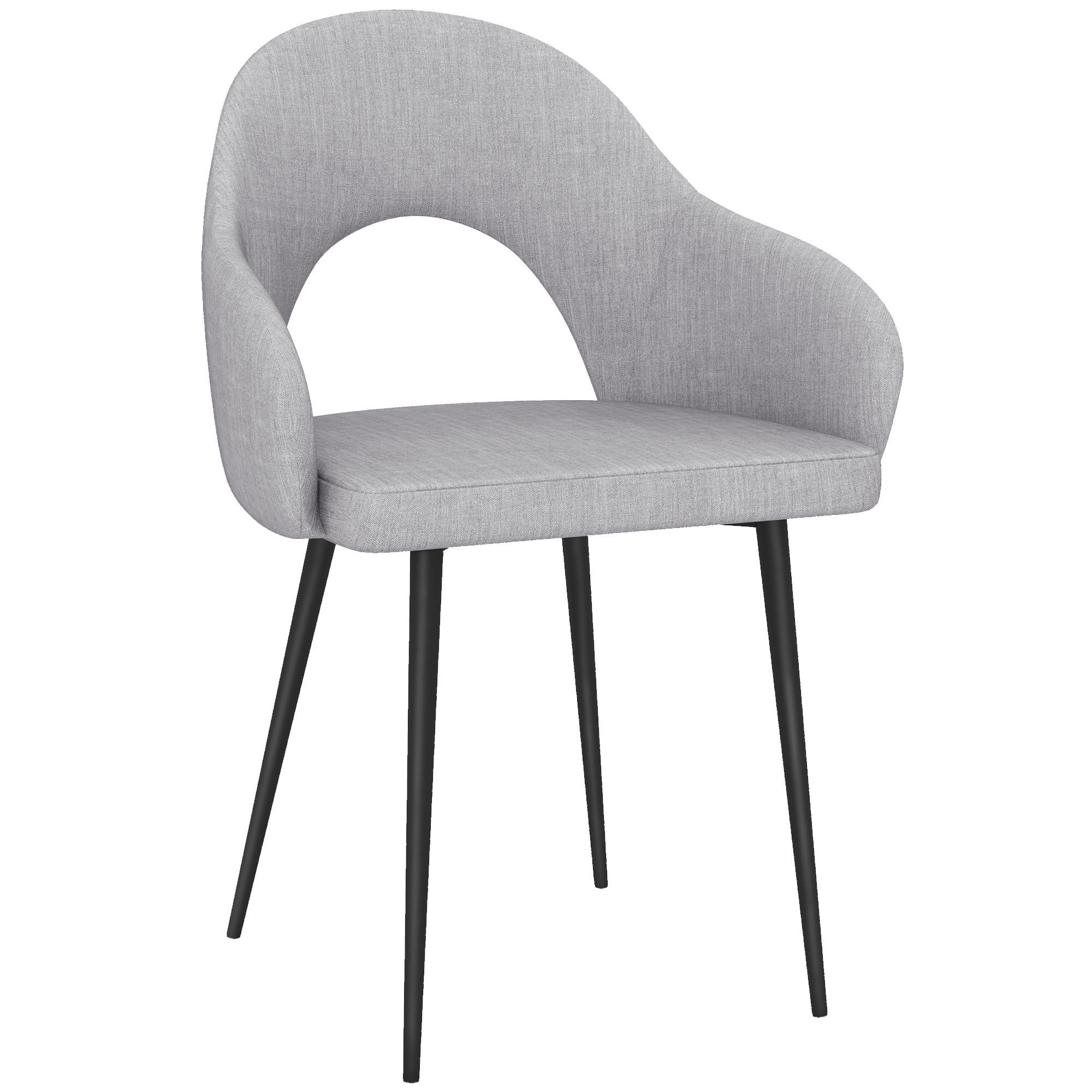 POLSTERSTUHL, Relaxsessel, Stahl, Grau - Multicolor, Textil (58.5/84.5/56cm) - HOMCOM